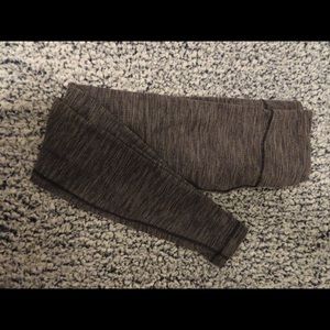 Full length gray wunder under lululemon leggings